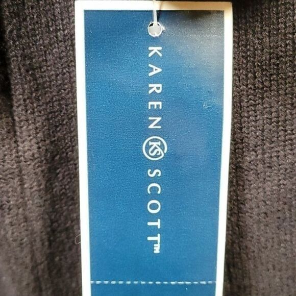 Karen Scott Cotton Scoop Neck Sweater Sz XXL - Picture 9 of 11